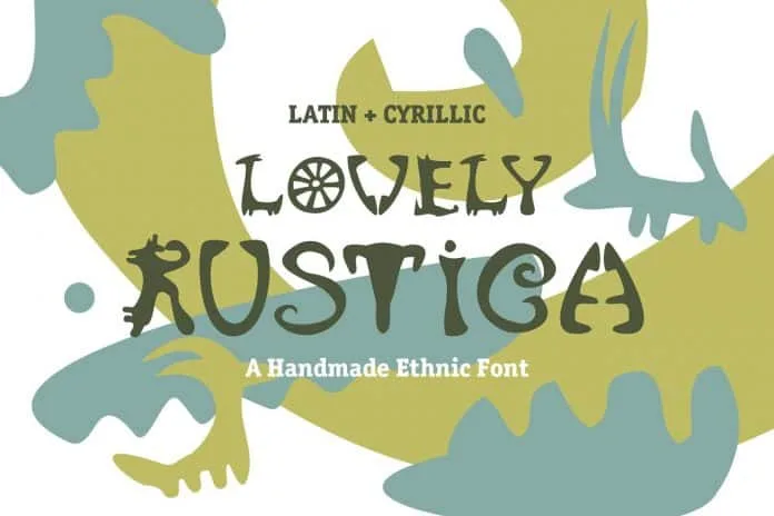 Lovely Rustica Cyrillic Font