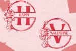 Lovely Valentine Monogram Font