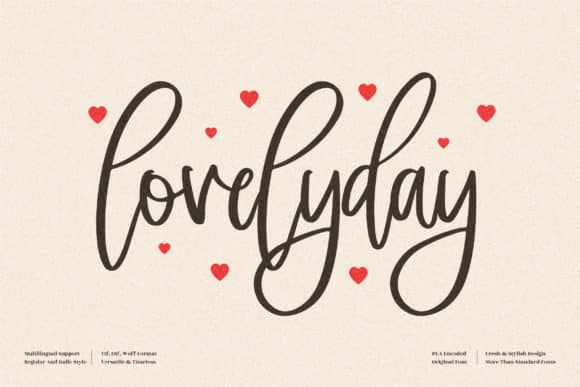 Lovelyday Font