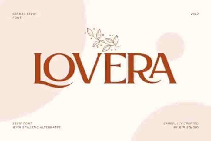 Lovera Serif Font
