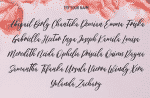Lovesmilly Feminine Script Font