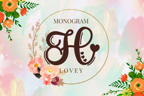 Lovey Monogram