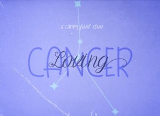 Loving Cancer Duo Font