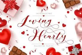 Loving Hearty Font