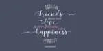 Lovingly Friends Fonts Family