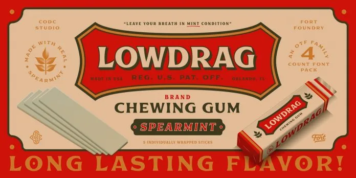 Lowdrag Font