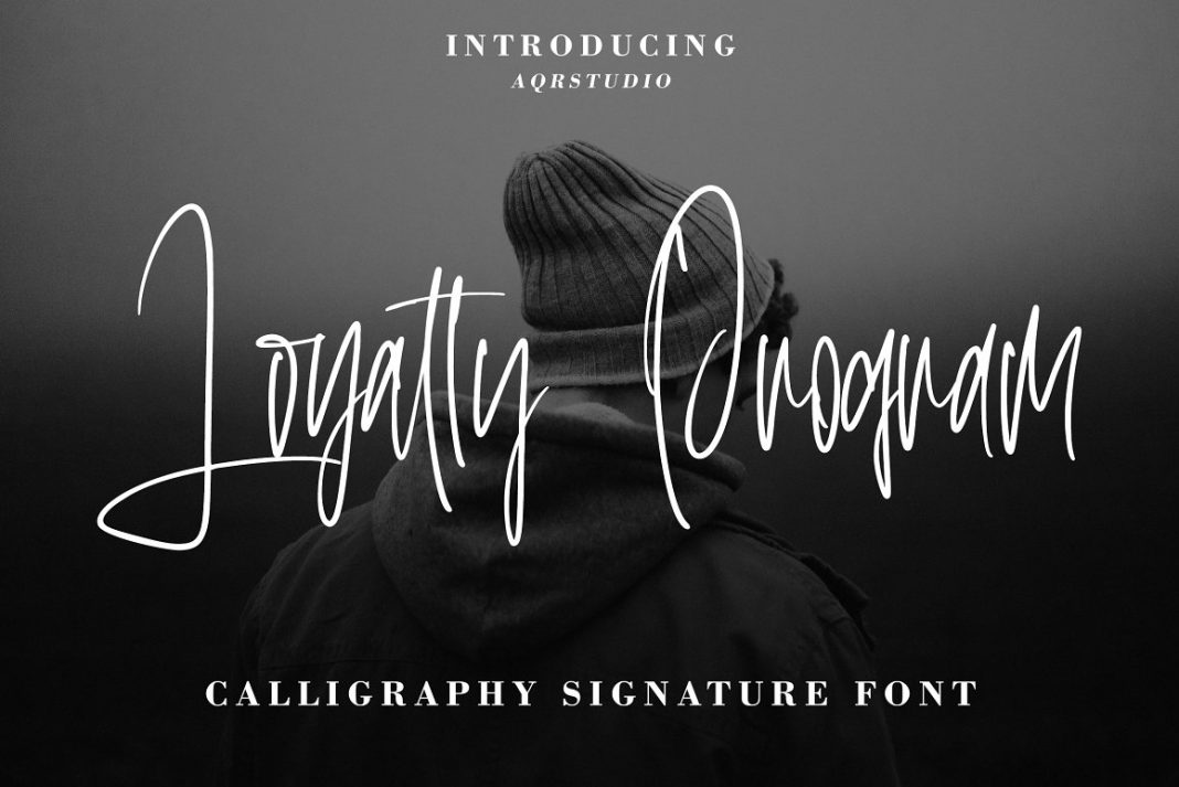 LoyaltyProgram - Calligraphy Signature Font