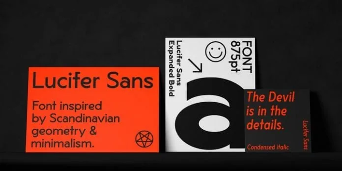 Lucifer Sans Font SuperFamily