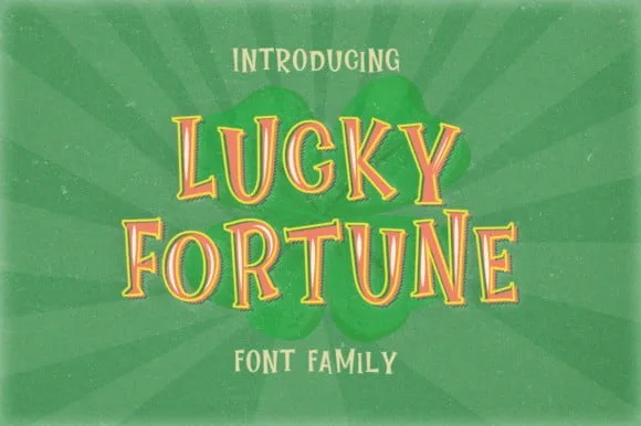 Lucky Fortune Family Font
