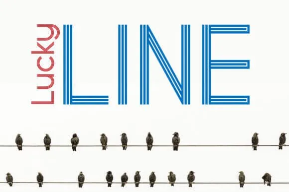 Lucky Line Font