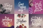 Lucky Fashion Brush Font