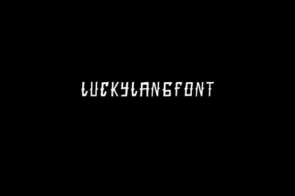 Luckylangfont Font