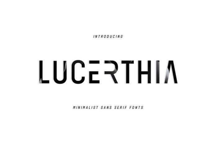 Lucrethia - Minimal Sans Serif Font