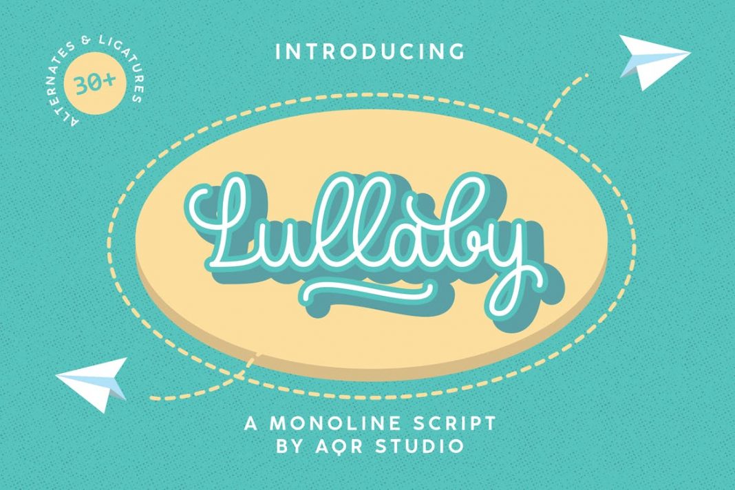 Lullaby Playful Typeface