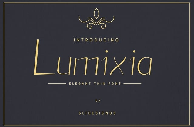 Lumixia Font