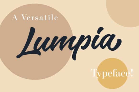 Lumpia Font