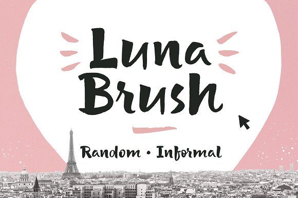 Luna Brush Script + Extras