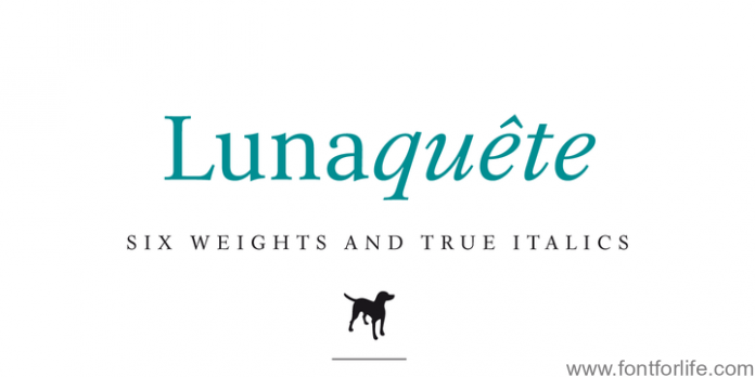 Lunaquete Font Family