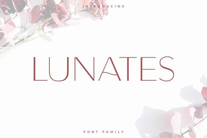 Lunates Font