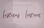 Luscious Font Collection Font