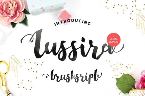 Lussira Brushscript Font