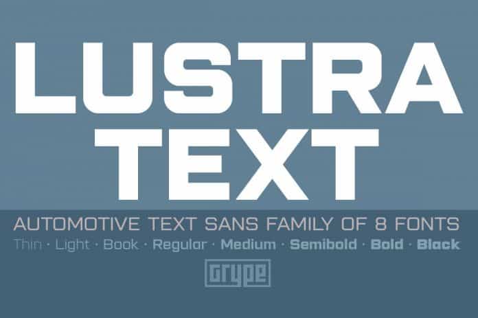Lustra Text Family