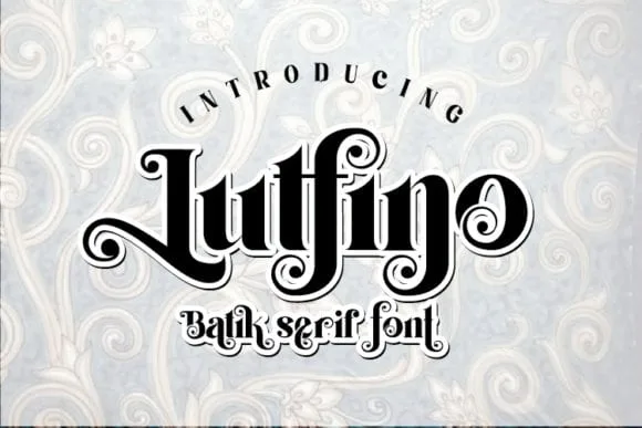 Lutfino Font