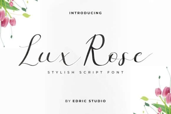 Lux Rose Font