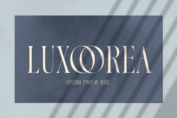 Luxoorea Font