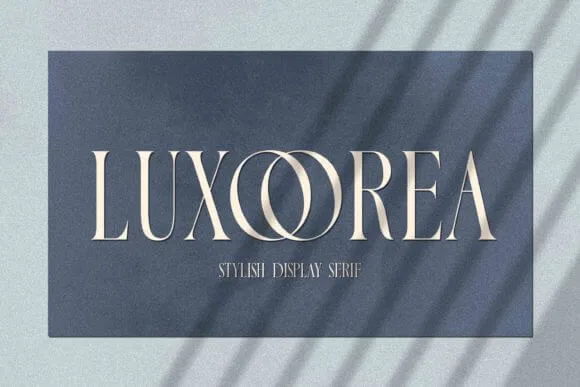 Luxoorea Font