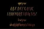 Luxurious Line Typeface