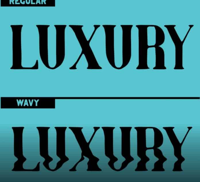 Luxury Label (c) Kern Club Font