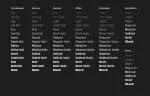 Luzi Type Spezia Sans Font Family