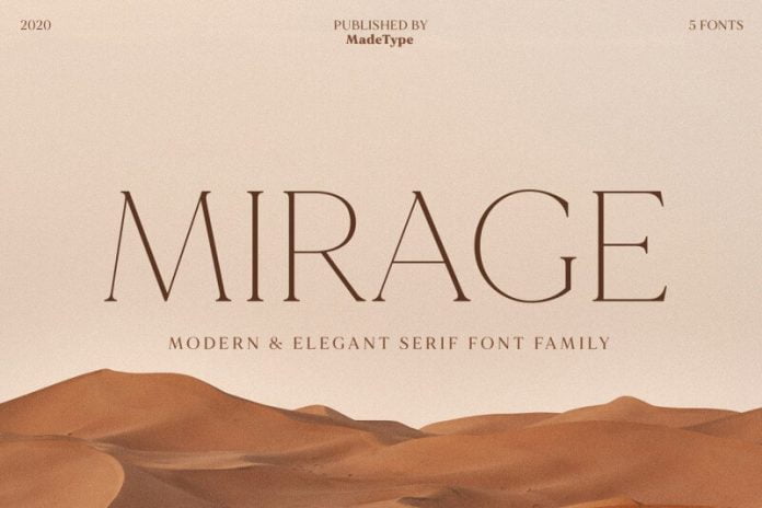 MADE Mirage Font Family