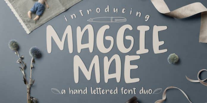 MAGGIE MAE Font Family