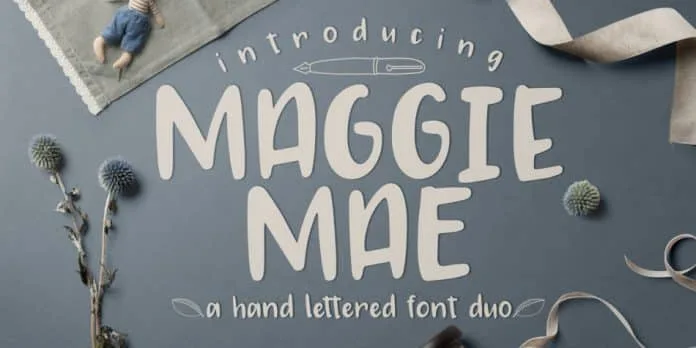 MAGGIE MAE Font Family