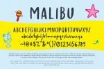 MALIBU - Carefree Handwriting Font