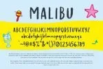 MALIBU - Carefree Handwriting Font