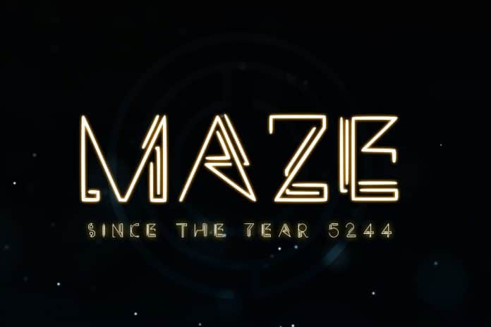 MAZE - A Technical Typeface Font