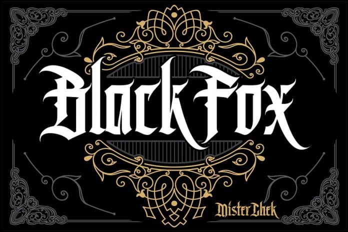 MCF Black Fox Font