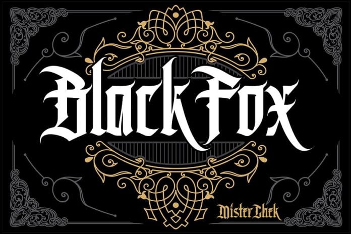MCF Black Fox Font