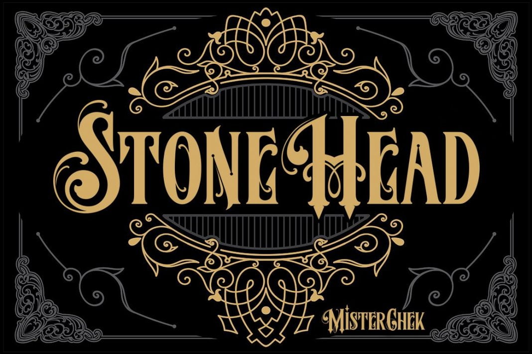 MCF StoneHead Font