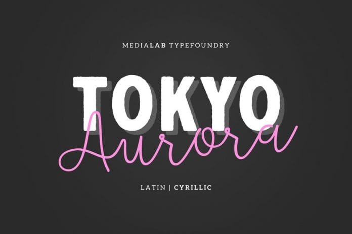 ML Tokyo Aurora Font