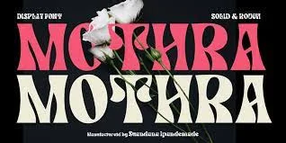 MOTHRA - Display Font