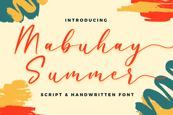 Mabuhay Summer Font Mabuhay Summer Font