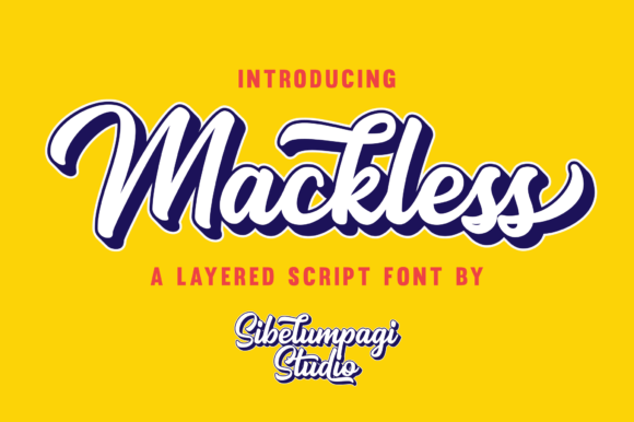 Mackless Font