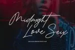 Mackmoore Signature Font