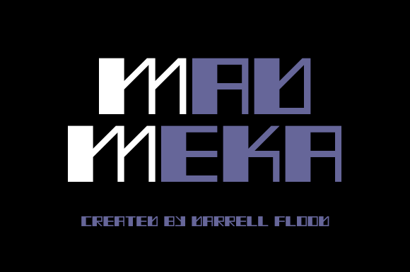 Mad Meka Font