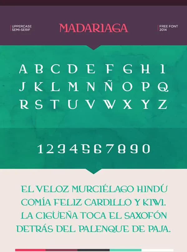 Madariaga Semi Font 
