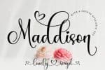 Maddison Font